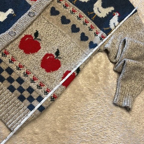 🎉HP🎉 EDDIE BAUER Farm Love Cardigan - Picture 6 of 12